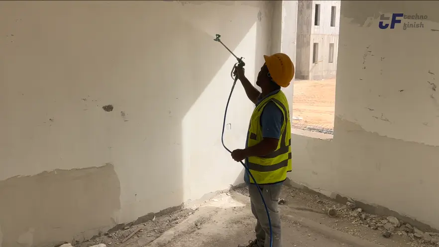 Techno Finish mechanized application